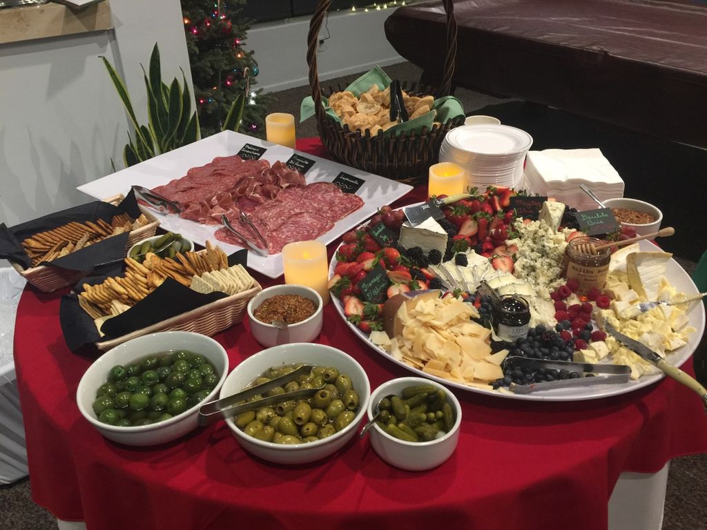 Gourmet meats and cheeses