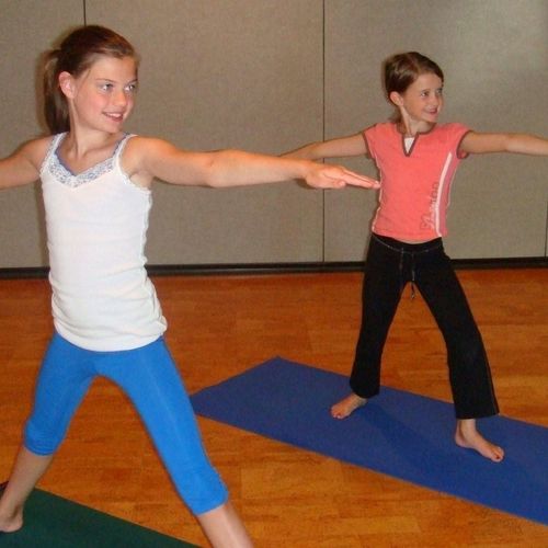 We offer kids yoga workshops throughout the year.
