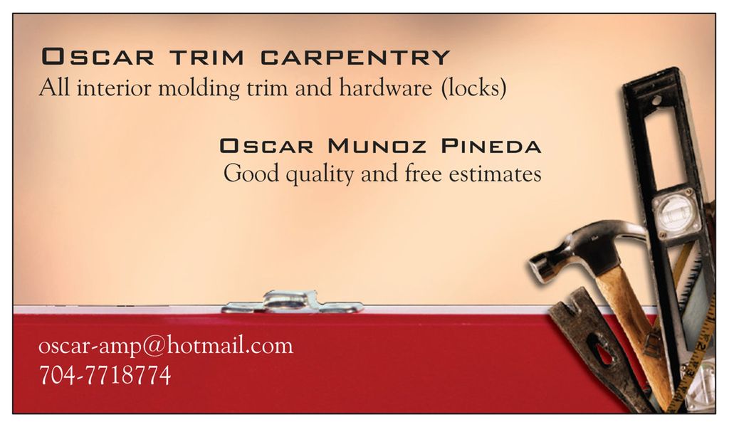 Oscar trim carpentry