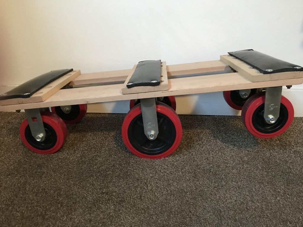 This is my piano moving dolly. Made it myself!