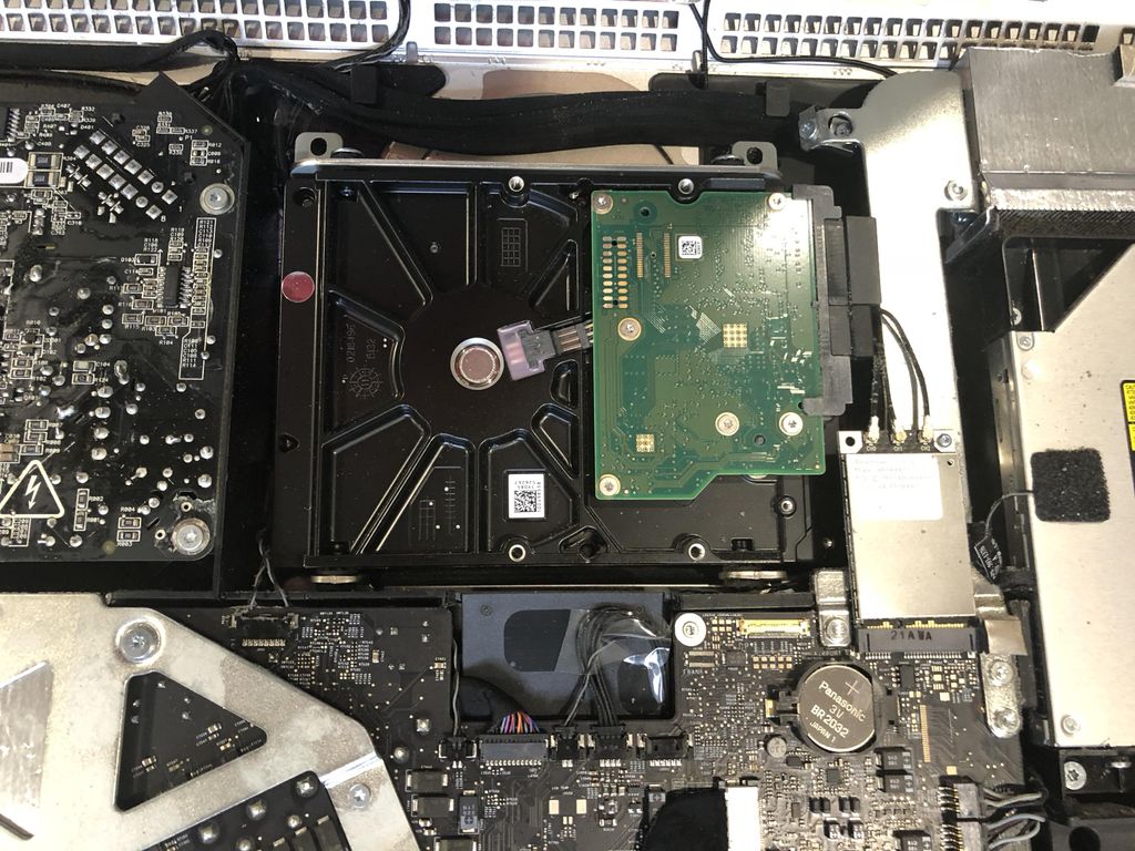 2011 iMac hard drive pre-swap