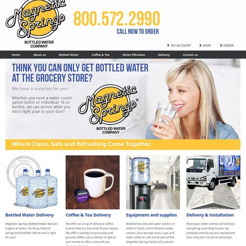 Website design on behalf of another agency for the