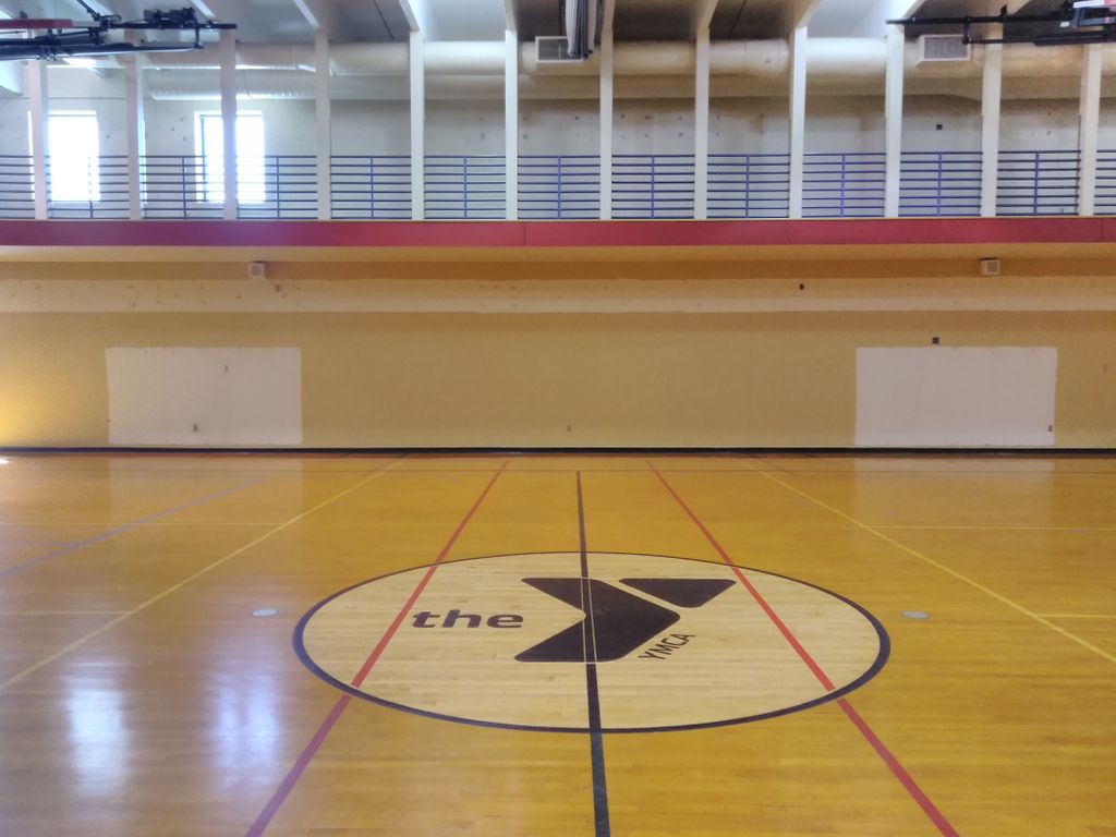 Basketball gym at the YMCA  (Before) 