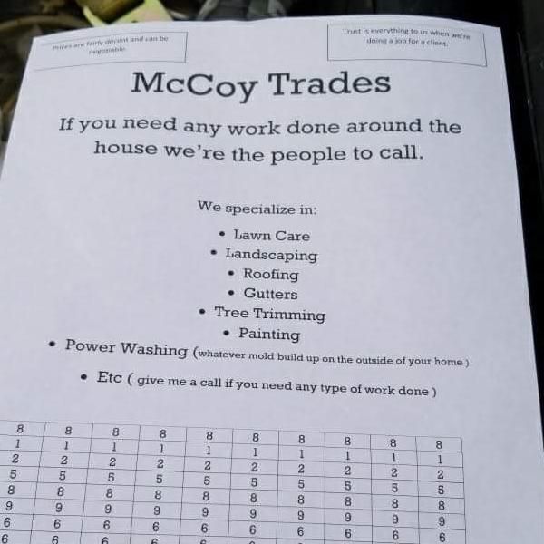 McCoy Trades