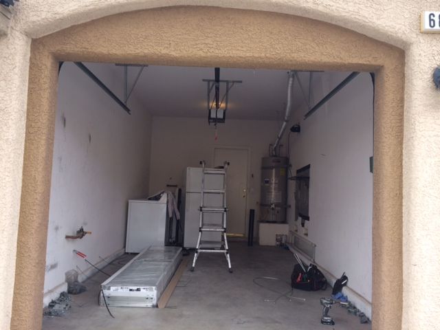 before new door inst'