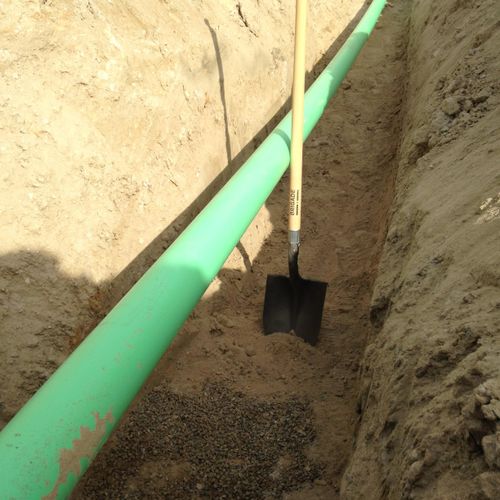 sewer line replace and install