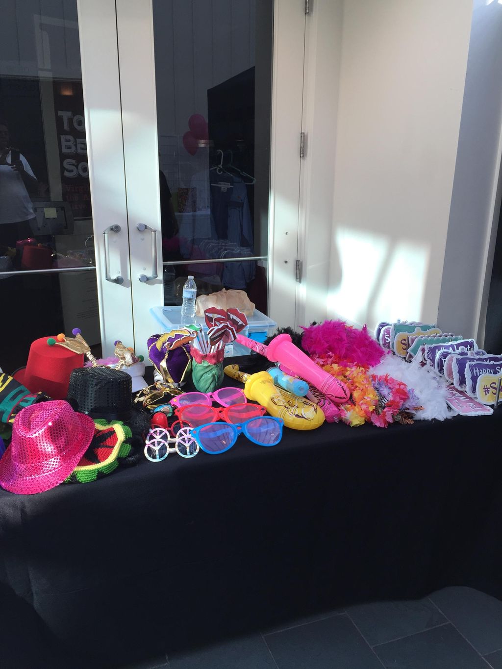 Lots of fun props for everyone