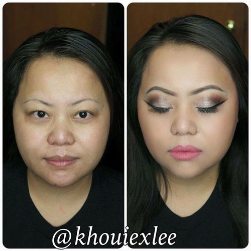Makeup I did on my client. She had a lot of rednes