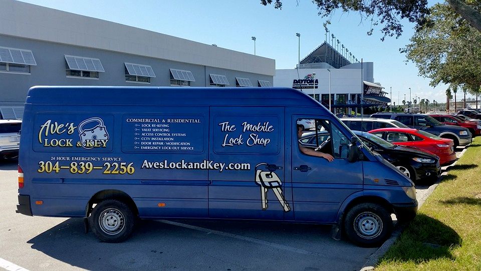 The new Sprinter van, it's the Mobile Lock Shop!