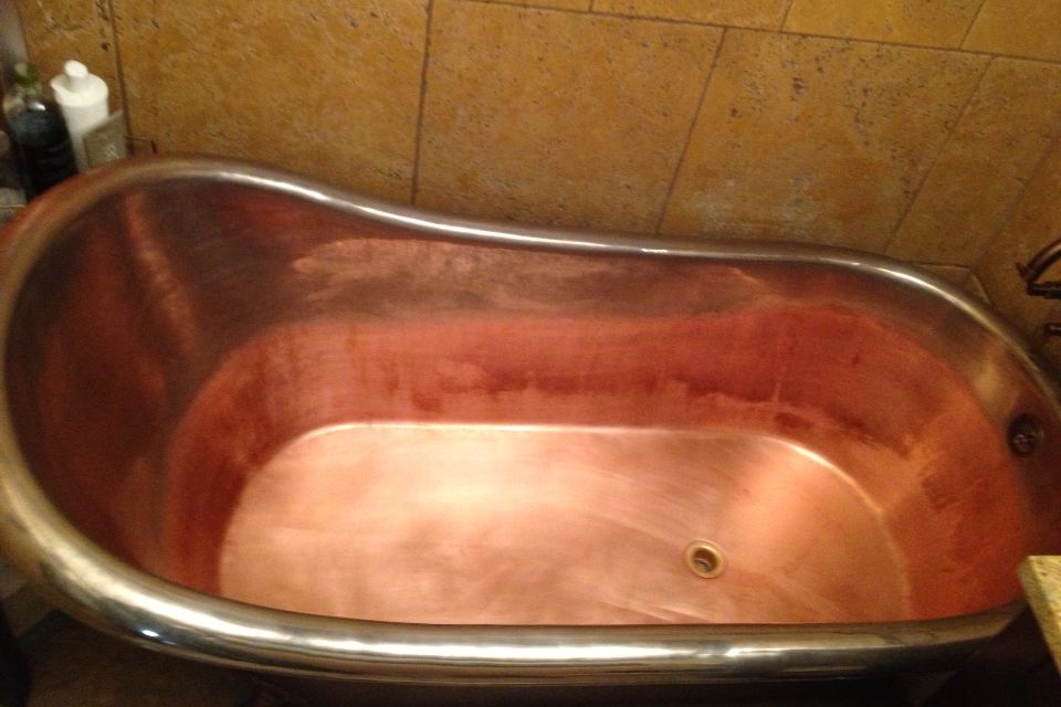 Before, customer used wrong cleaning materials on 