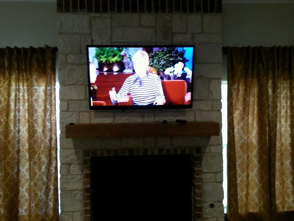 Need your tv installed on a stone fireplace, we ca