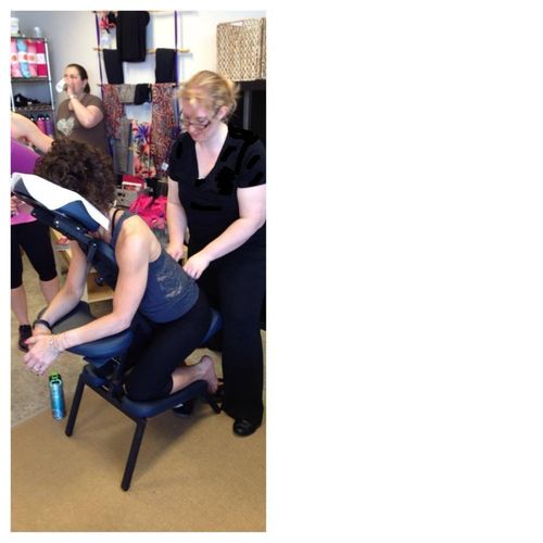 Chair Massages are a great intro to massage! Look 