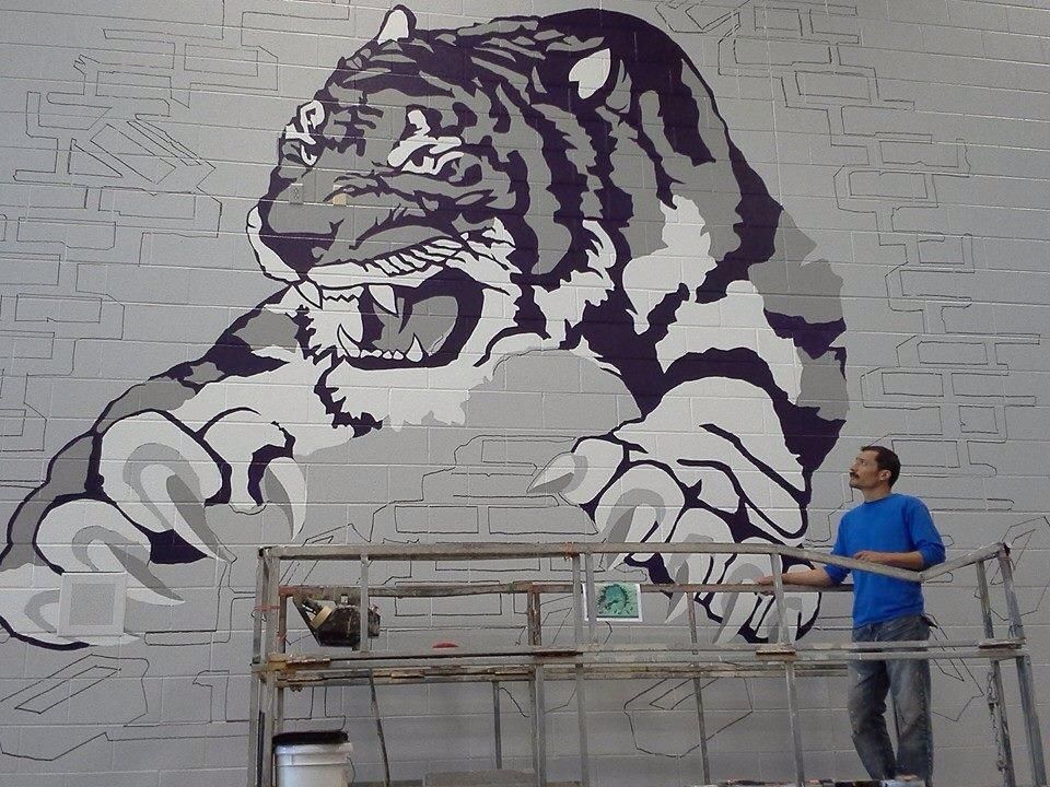 we also do Company Logos. or in the case of school