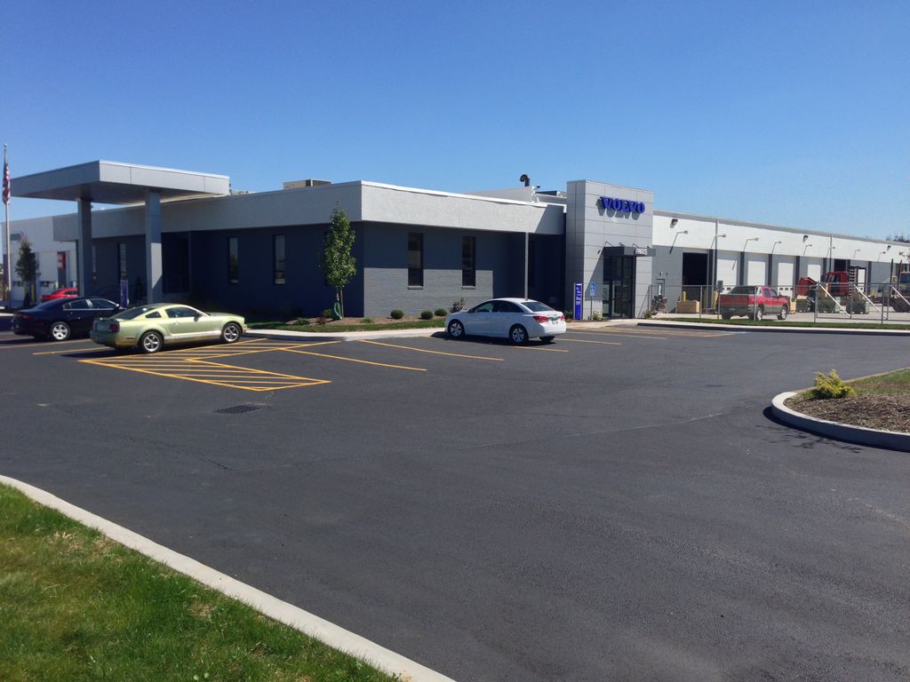 Young Trucking building completed in the Summer of