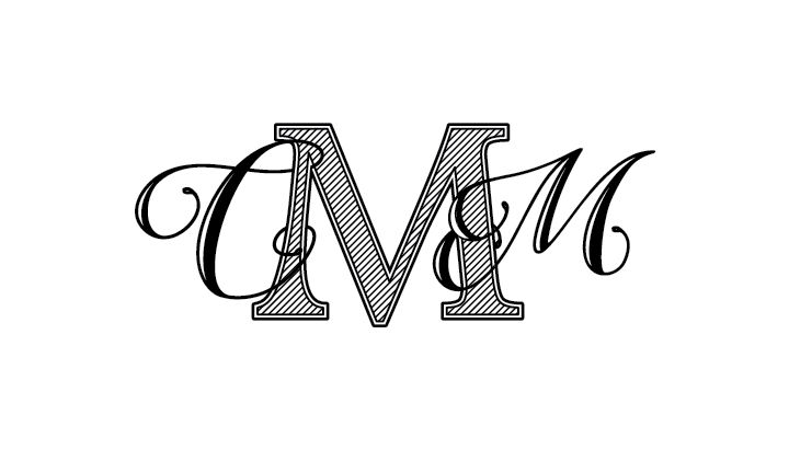 Logo Design / Event Graphics
Custom monogram