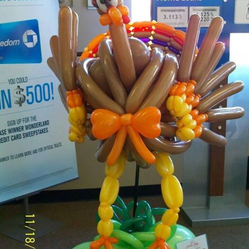 Joe the 5 Foot Turkey made for Chase Bank