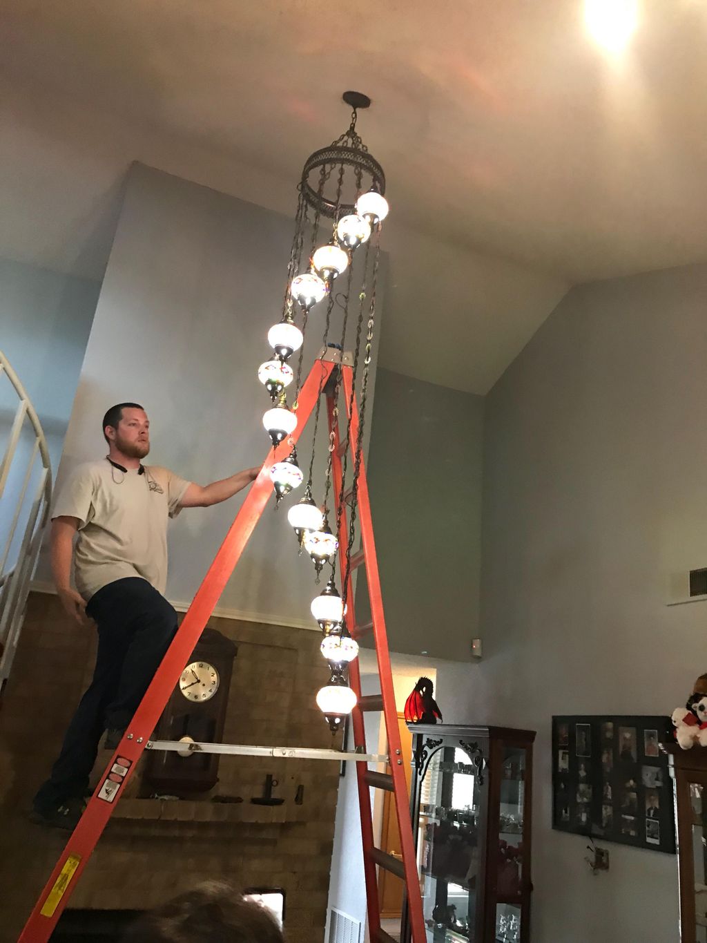 Unique chandelier 
