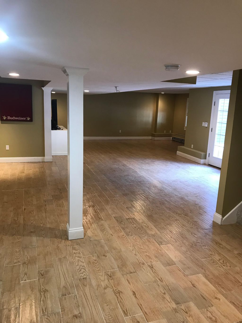 Basement Remodel After