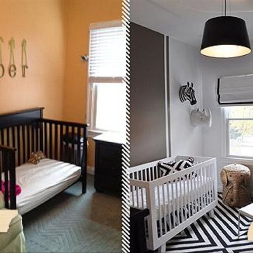 Nursery and bedroom remodels