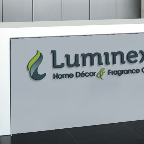Luminex logo design.
