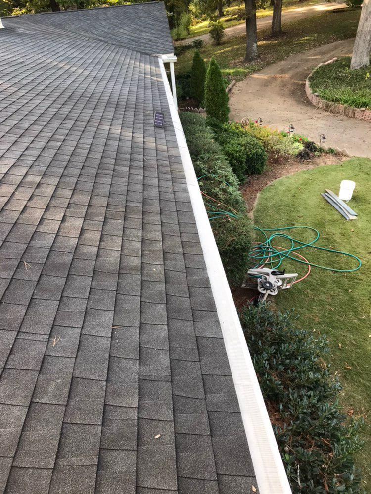 Installed Gutter Guards!