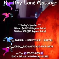 Healthy Land Massage