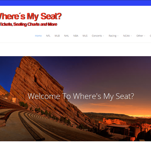 Where's My Seat?
http://wheresmyseat.net