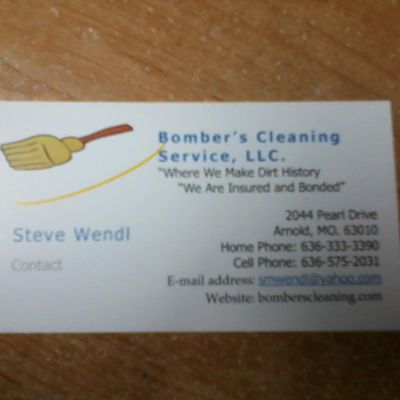 Avatar for Bomber's Cleaning Service, LLC