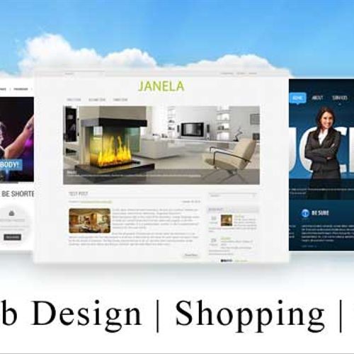 Web design, WordPress, Shopping, eCommerce