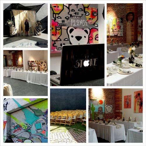 Wedding Event at Boxeight Gallery in Los Angeles CA