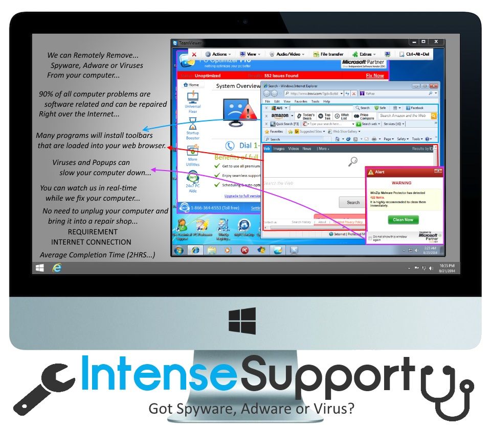 Got Spyware, Adware, or Virus?