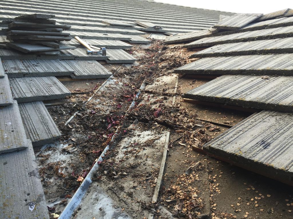 Get those tile roofs checked out! This could be a 