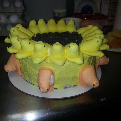 This is a cake for Easter.