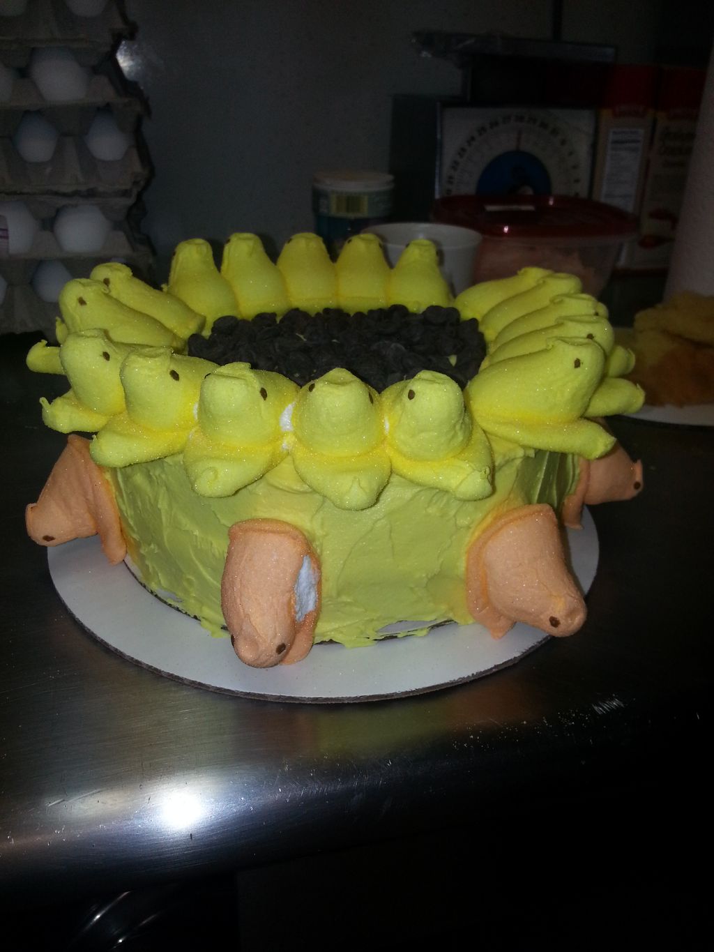 This is a cake for Easter.