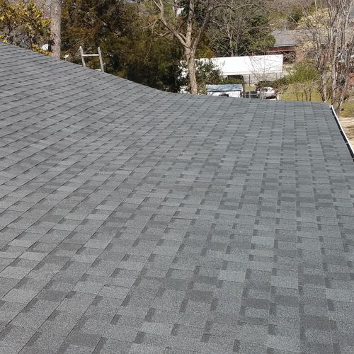 Lifetime Architectural shingles were applied and r