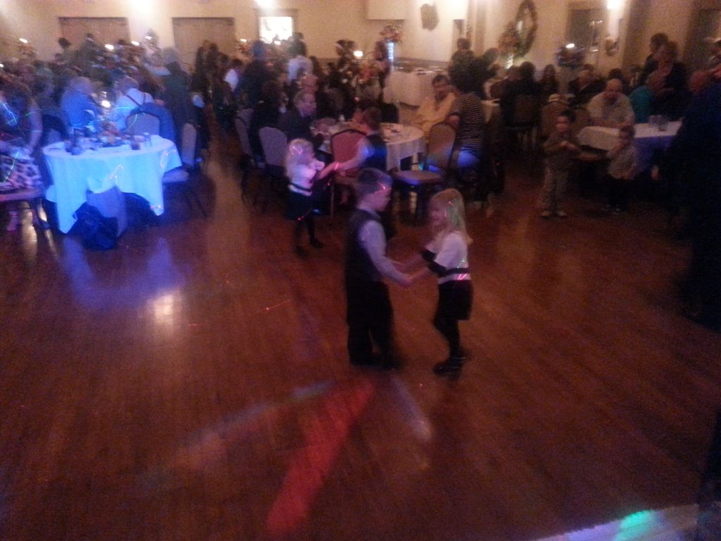 It was too cute the flower girl and ring bearer