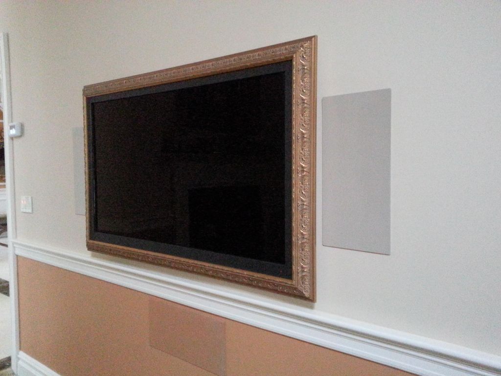 Custom Framed TV w/Surround Sound - Briarcliff Man