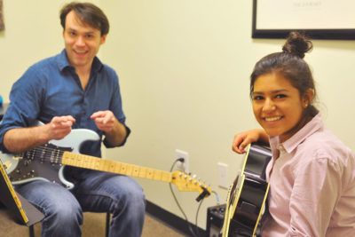 Our guitar students thrive under the direction of 