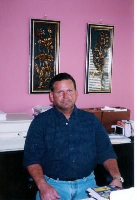 In my office