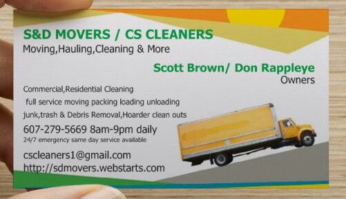 CS Cleaners & S&D Movers