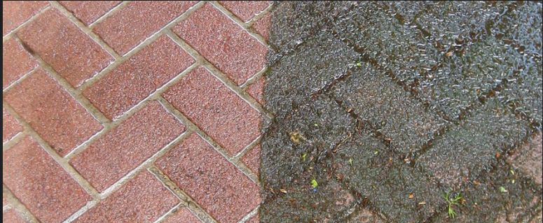 Pressure Washing. Before and After
