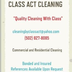 Class Act Commercial Cleaning