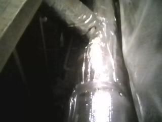 Duct work after reinsulating!!