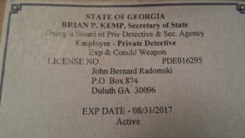 Secretary of State License