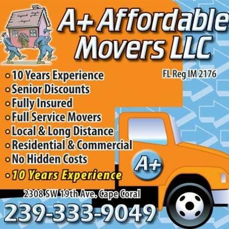 A+ AFFORDABLE MOVERS