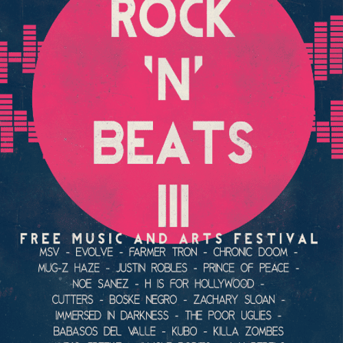 A flyer for a music festival.