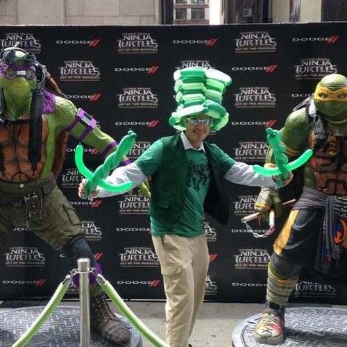 The Premiere of the Teenage Mutant Ninja Turtles M