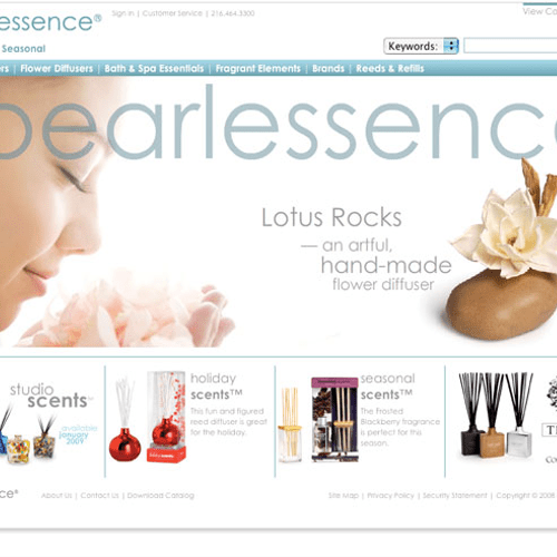 Pearlessence Website