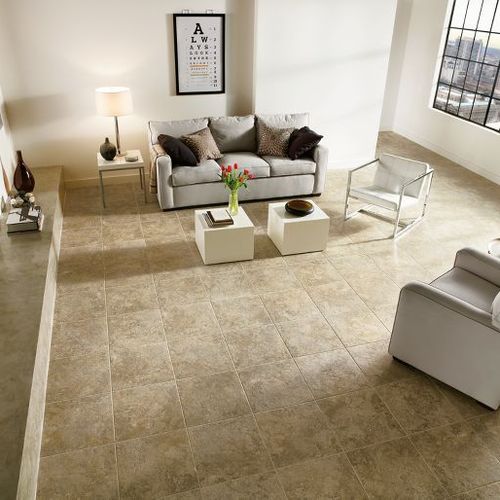 BEAUTIFUL CERAMIC TILE CAN BE INSTALLED IN A DAY A