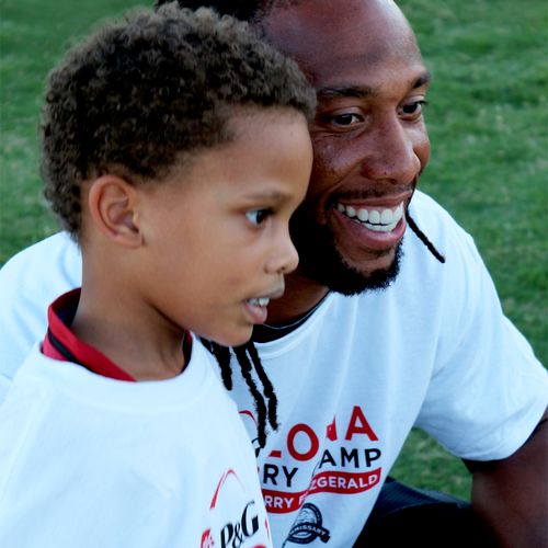 Event Photography - Larry Fitzgerald ProCamps Luke